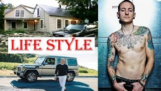 Chester Bennington Biography  Family  Childhood  House  Net worth  Car collection  Life style [upl. by Franny378]