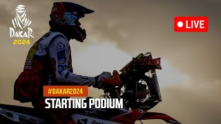 Starting Podium  Dakar 2024 [upl. by Aranahs]