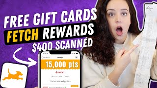 TOP FETCH REWARDS APP HACKS AND Scanning A Strangers 400 Receipt How To Earn Points Faster [upl. by Naanac116]