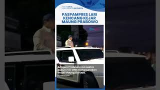 Detikdetik Prabowo Tiba di Akmil Magelang Disambut Riuh Warga hingga Paspampres Lari Kejar Maung [upl. by Atirat]