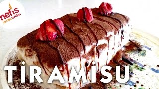 Süt Kutusunda Pratik Tiramisu  Kolay Tiramisu Tarifi [upl. by Loreen]