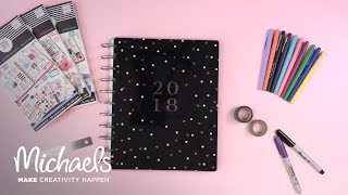 DIY Personal Planner  Michaels [upl. by Haliek]