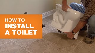 How to Install a Toilet [upl. by Truitt]