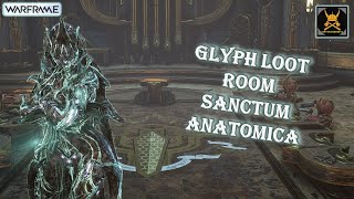 Warframe Guide Secret Locations GLYPH ROOM SANCTUM ANATOMICA [upl. by Hctim]