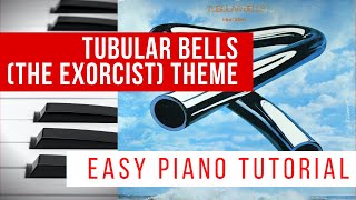 Tubular bells  The Exorcist piano tutorial  shorts [upl. by Iruyas]