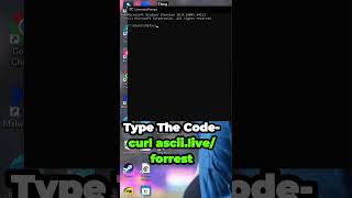 CMD Tricks part  1 windows creativity tutorial shorts viralvideo [upl. by Nilpik]