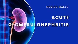 AGN  Acute Glomerulonephritis  Acute Nephritic Syndrome [upl. by Ilagam]