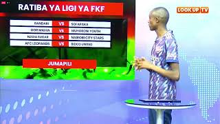 RATIBA YA LIGI YA FKF [upl. by Arrehs]