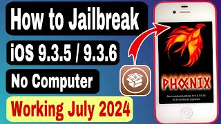 How To Jailbreak iOS 936  935 in 2024 No PC iPhone 4s5 iPad 234Mini  Technical Tick [upl. by Ahsyat]