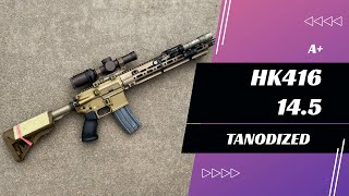 HK416 Tanodized Overview [upl. by Allenaj]