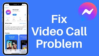 How to Fix Video Call Problem on Messenger iPhone 2022 [upl. by Skilken]