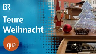 Weihnachtsmärkte ohne Musik Gema wird Städten zu teuer  quer vom BR [upl. by Sudnak419]