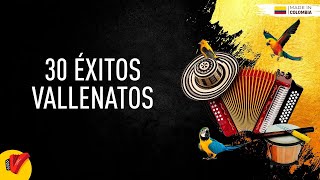 30 Ã‰xitos Vallenatos Video Letras â€“ Sentir Vallenato [upl. by Aciram]