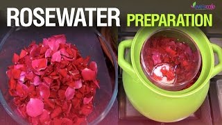 How to Make Rose Water at Home  DIY Rose Water  Simple and Easy [upl. by Oeram347]