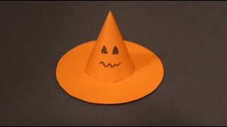 Craft hat for halloween [upl. by Aenej]