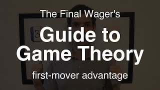 Guide to Game Theory  firstmover advantage [upl. by Blanchard563]