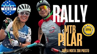 carrera Rally MTB Pilar dupla mixta 2dos vickyshopok septiembre 2024 60km mountain bike mtb ciclismo [upl. by Kannry]