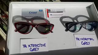 Crizal xtrative vs normal photogrey [upl. by Venterea]