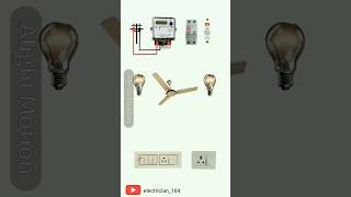 Ek Room ki Full wiring ka diagram wiring video electric shorts fan wiring connection [upl. by Nevuer]