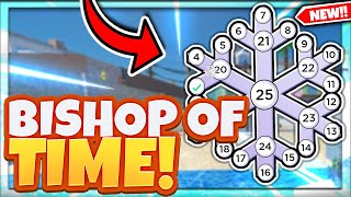 How To Get The BISHOP OF TIME SKIN And BUNDLE In Roblox Arsenal Winter Event [upl. by Otreblasiul]