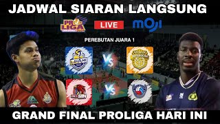 Jadwal Grand Final Proliga 2024 Hari Ini  LAVANI vs BHAYANGKARASTIN BIN vs PALEMBANG BANK SUMSEL 🔥 [upl. by Bena747]