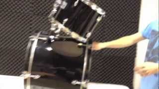 How To Attach TomTom Drums To Bass Drum Mount [upl. by Ynad]