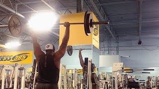 Strict Overhead Press for 3 Reps [upl. by Pilloff]