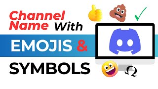 Add Emojis and Symbols to Channel Names on Discord [upl. by Odelet]