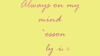 always on my mind  bosson [upl. by Orhtej]