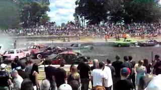 Derby demolition StAmable 2013 8 cyl course 2 [upl. by Inahteb501]