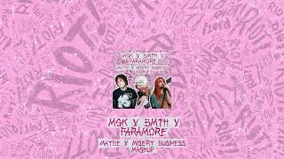 Maybe x Misery Business MGK Paramore BMTH MASHUP [upl. by Annawaj]