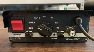 Whelen 295SLSA1 Siren  Tone Demo [upl. by Ennahgem]