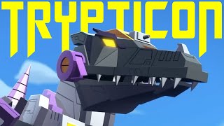 Transformers Cyberverse  Trypticon arrives [upl. by Engelhart]