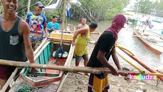 bayanihan sa pagangat o pagahon ng mga bangka Dito sa amin kadudzz fishing buhayprobinsya [upl. by Nessah]