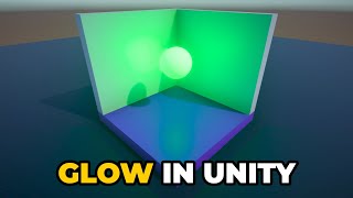 Easy GLOW Effect in Unity Tutorial [upl. by Oiluarb]