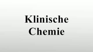 Klinische Chemie [upl. by Asiul345]