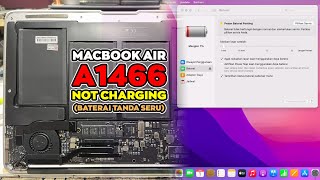 MacBook Air A1466 Baterai Tanda Seru Servis Di Anjurkan [upl. by Royce]