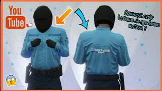 TUTO GTA ONLINE COMMENT AVOIR UNE MAGNIFIQUE TENUE DE GENDARME MOTARD SUR GTA ONLINE  Épic 🔥 [upl. by Aihsaei]