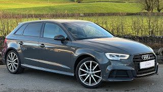 2019 Audi A3 SLine Black Edition Sportback 15 TFSI 6Speed Manual 5Dr  Kendal Automart [upl. by Eric989]