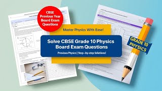 GRADE 10 PHYSICS WORKSHEET Previous Year Asked Questions physics cbse worksheet [upl. by Sirahc]