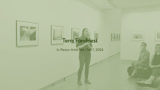 Artist Talk with Terra Fondriest [upl. by Garek]