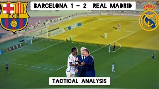 EL CLASSICO     TACTICAL ANALYSIS  How Xavi Broke Down Madrids Midfield Diamond [upl. by Llerdna]