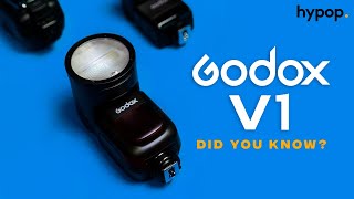 Godox V1 RoundHead Speedlite Tips and Tricks  Did You Know [upl. by Veron816]