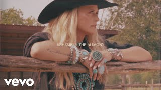 Miranda Lambert  Alimony Lyric Video [upl. by Polak]