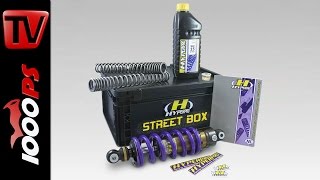 Hyperpro Streetbox  Adjustable Suspension  Features Price [upl. by Aicertal]