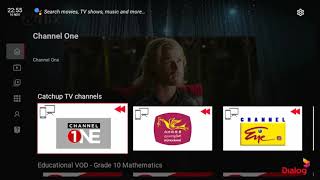 Dialog TV Viu Mini Screen  Android TV  Change the way you watch TV [upl. by Lash]