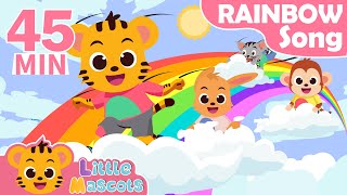 Colors Of The Rainbow  Color Song  more Little Mascots Nursery Rhymes amp Kids Songs [upl. by Nile]