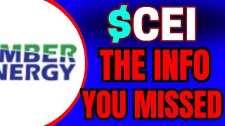 CEI Stock Camber Energy stock CEI STOCK PREDICTIONS CEI STOCK Analysis CEI STOCK NEWS TODAY [upl. by Eelram566]