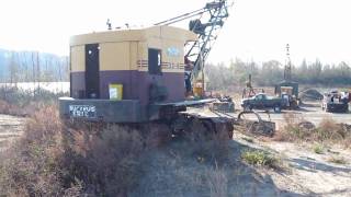 Bucyrus Erie 22B Dragline InAction [upl. by Bergerac979]