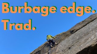 Trad climbing in the Peak district AGAIN [upl. by Devlen]